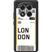 Прозорий чохол BoxFace Poco M8 Pro Ticket London