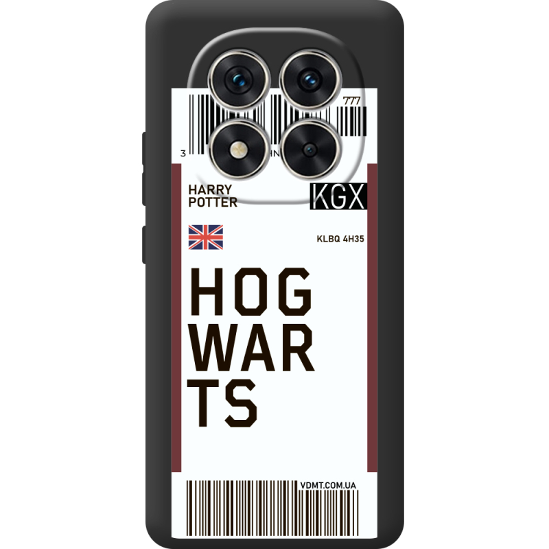 Прозорий чохол BoxFace Poco M8 Pro Ticket Hogwarts