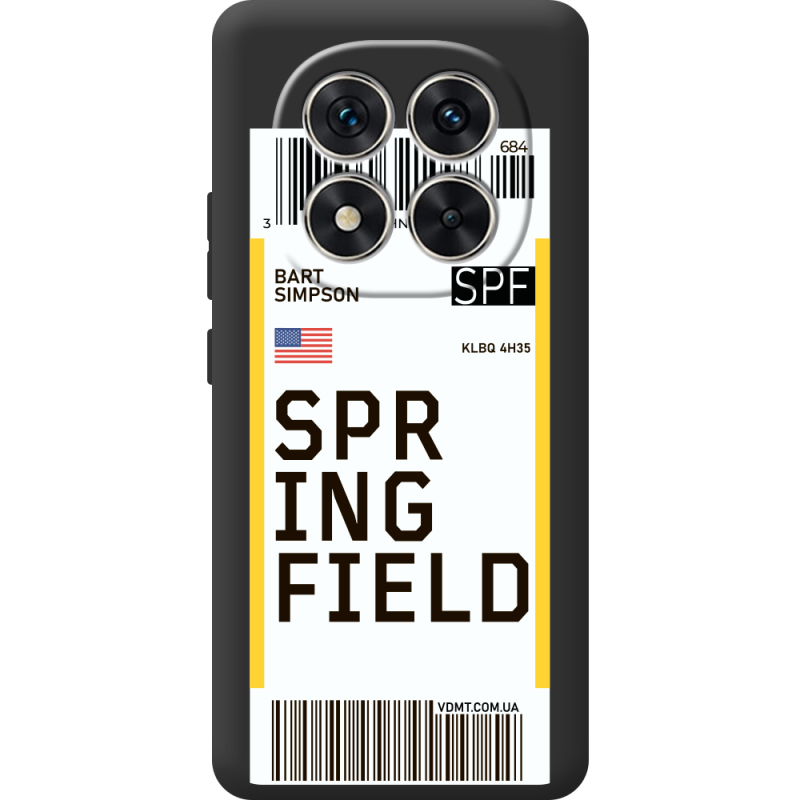 Прозорий чохол BoxFace Poco M8 Pro Ticket Springfield