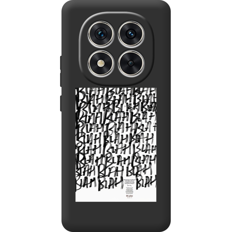 Прозорий чохол BoxFace Poco M8 Pro Blah Blah