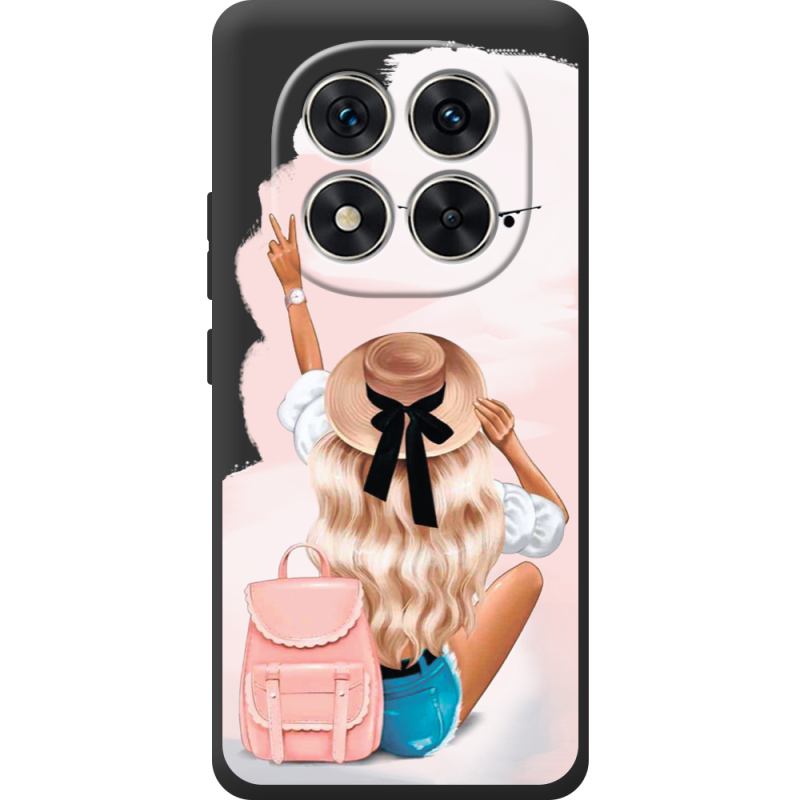 Прозорий чохол BoxFace Poco M8 Pro Travel Girl