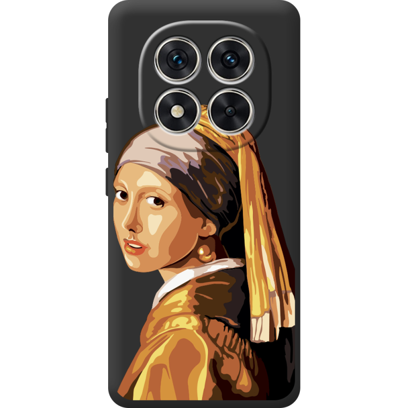 Прозорий чохол BoxFace Poco M8 Pro Девушка с жемчужной серёжкой