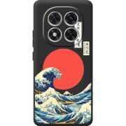 Прозорий чохол BoxFace Poco M8 Pro Большая волна в Канагаве