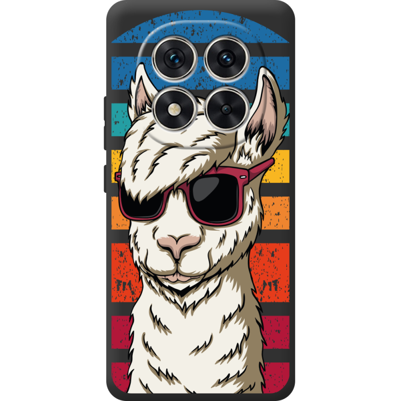 Прозорий чохол BoxFace Poco M8 Pro Стильна Лама