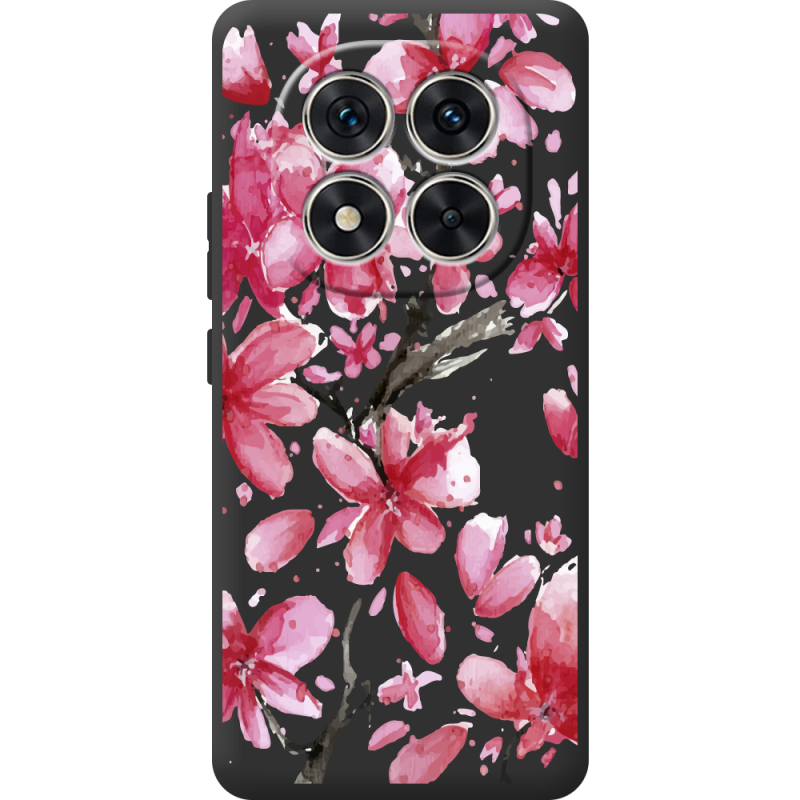 Прозорий чохол BoxFace Poco M8 Pro Pink Magnolia