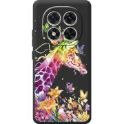 Прозорий чохол BoxFace Poco M8 Pro Colorful Giraffe
