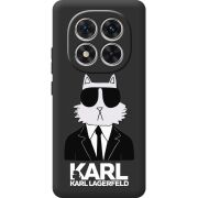 Чорний чохол BoxFace Poco M8 Pro Cat in Black