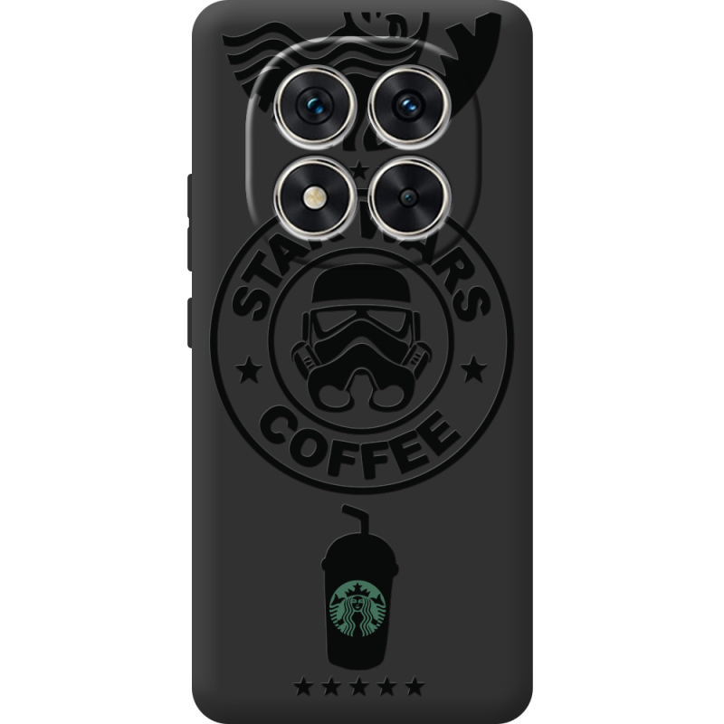Чорний чохол BoxFace Poco M8 Pro Dark Coffee