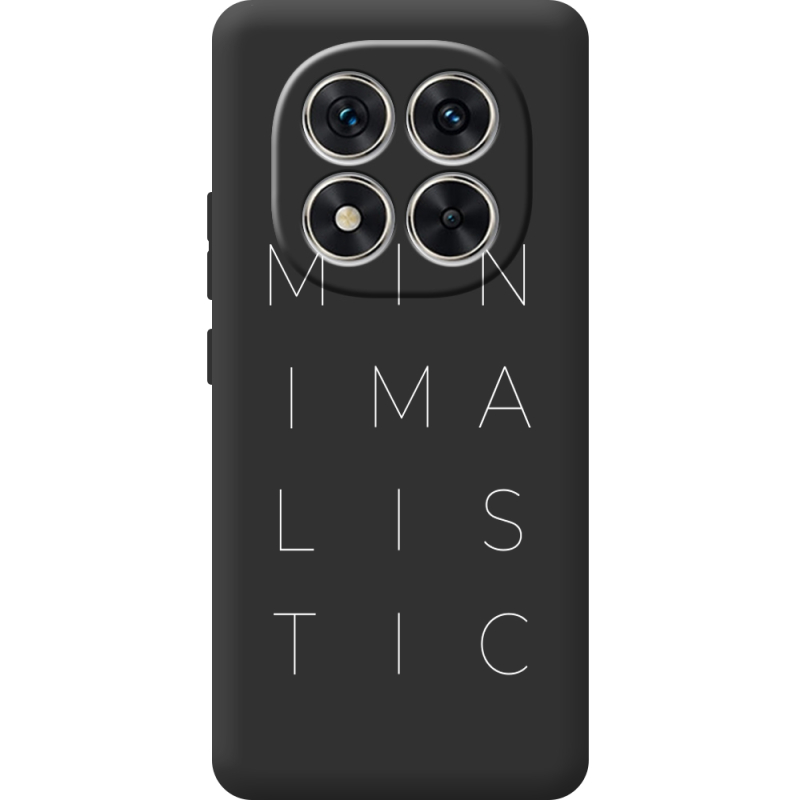 Чорний чохол BoxFace Poco M8 Pro Minimalistic