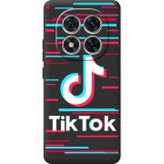 Чорний чохол BoxFace Poco M8 Pro Tik Tok