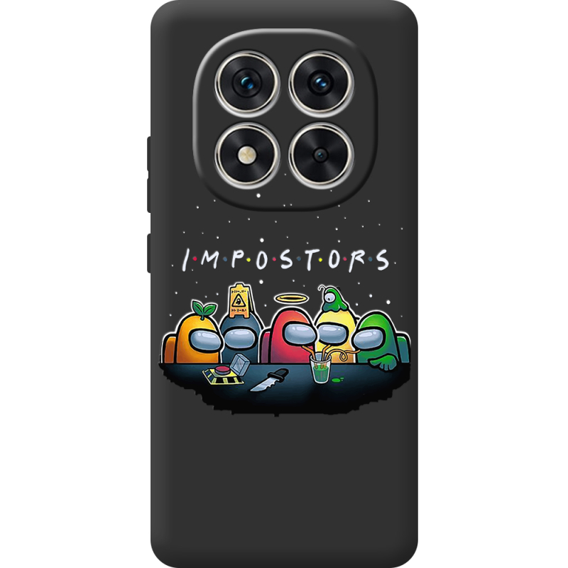 Чорний чохол BoxFace Poco M8 Pro Among Us Impostors