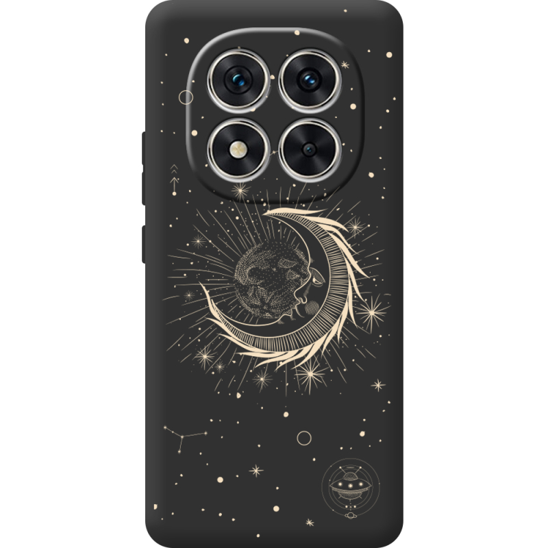 Чорний чохол BoxFace Poco M8 Pro Moon