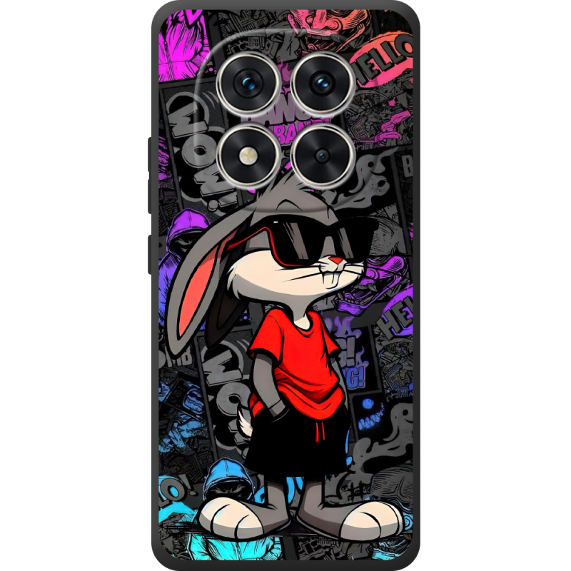 Чорний чохол BoxFace Poco M8 Pro Малий вухань