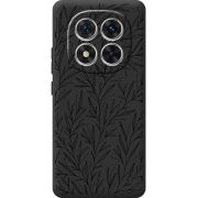 Чорний чохол BoxFace Poco M8 Pro Leaves
