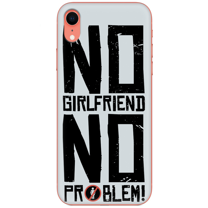 Чехол Uprint Apple iPhone XR No Girlfriend