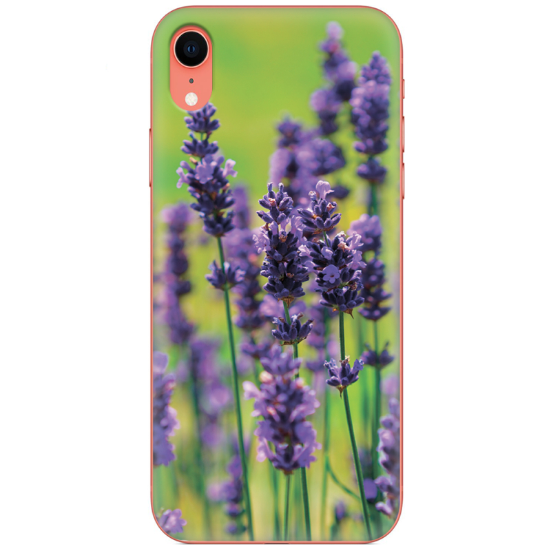 Чехол Uprint Apple iPhone XR Green Lavender