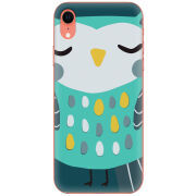 Чехол Uprint Apple iPhone XR Green Owl