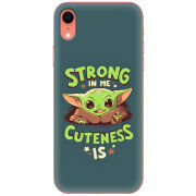 Чехол Uprint Apple iPhone XR Strong in me Cuteness is