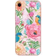 Чехол Uprint Apple iPhone XR Birds in Flowers