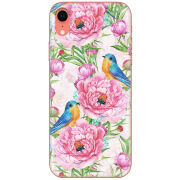 Чехол Uprint Apple iPhone XR Birds and Flowers