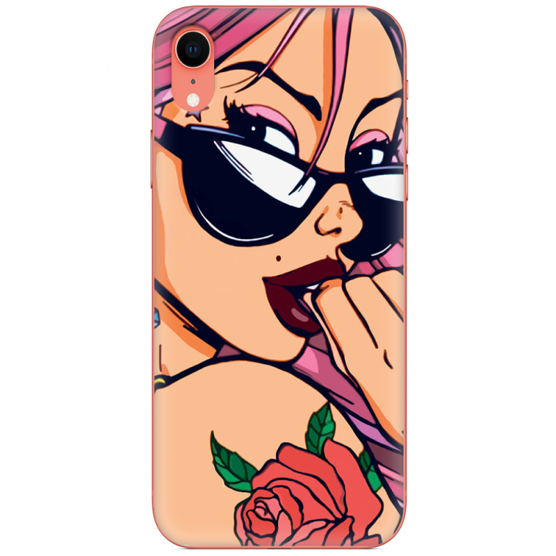 Чехол Uprint Apple iPhone XR Pink Girl