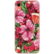 Чехол Uprint Apple iPhone XR Tropical Flowers