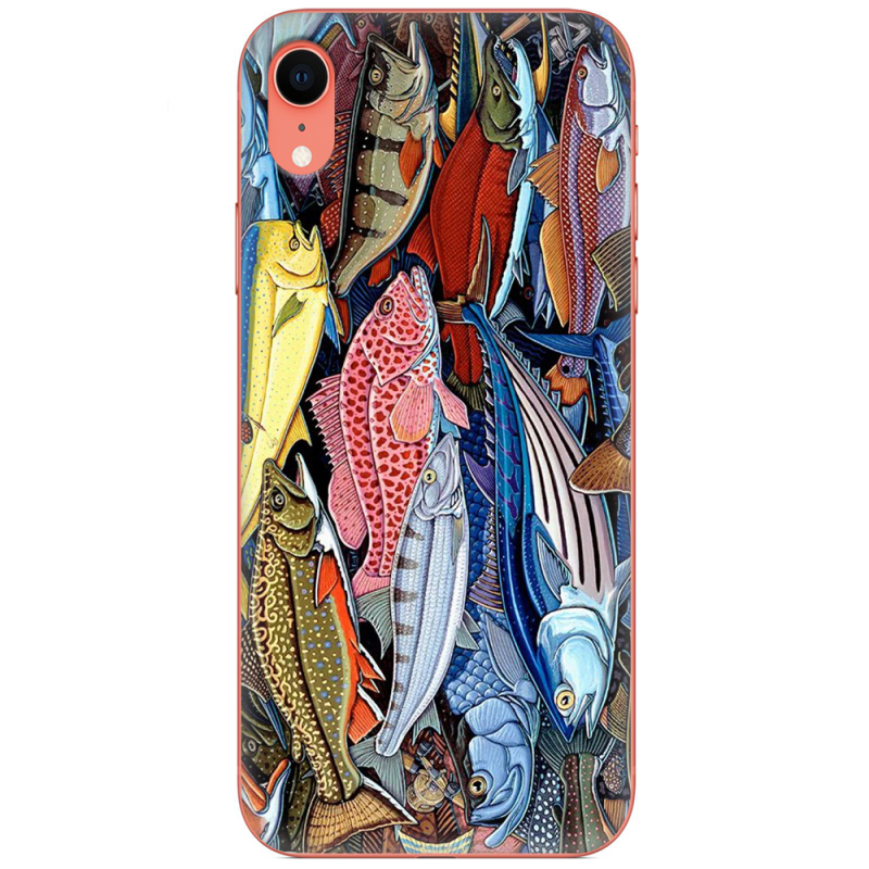 Чехол Uprint Apple iPhone XR Sea Fish