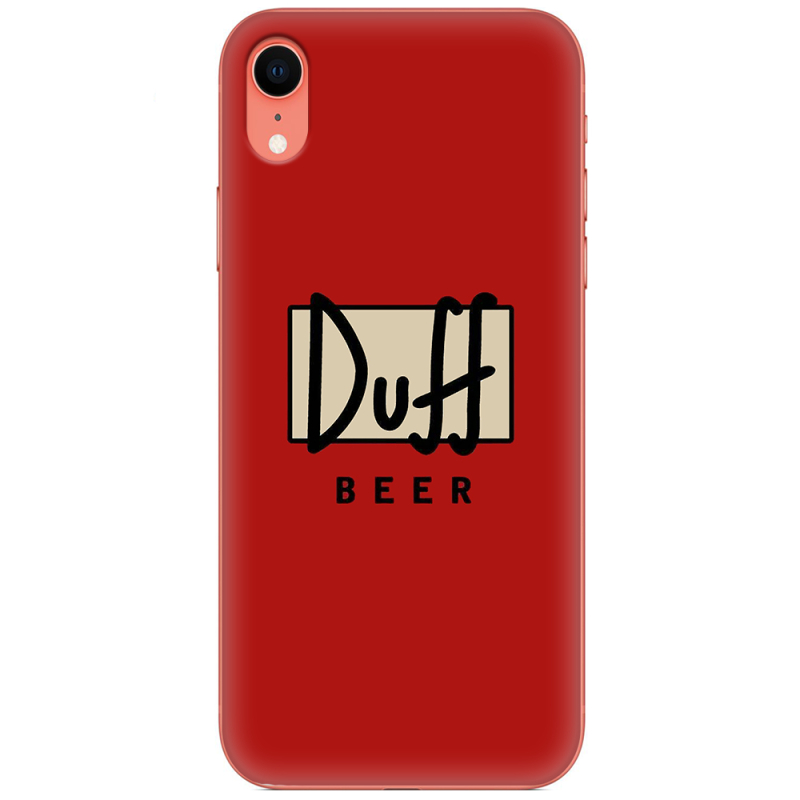 Чехол Uprint Apple iPhone XR Duff beer