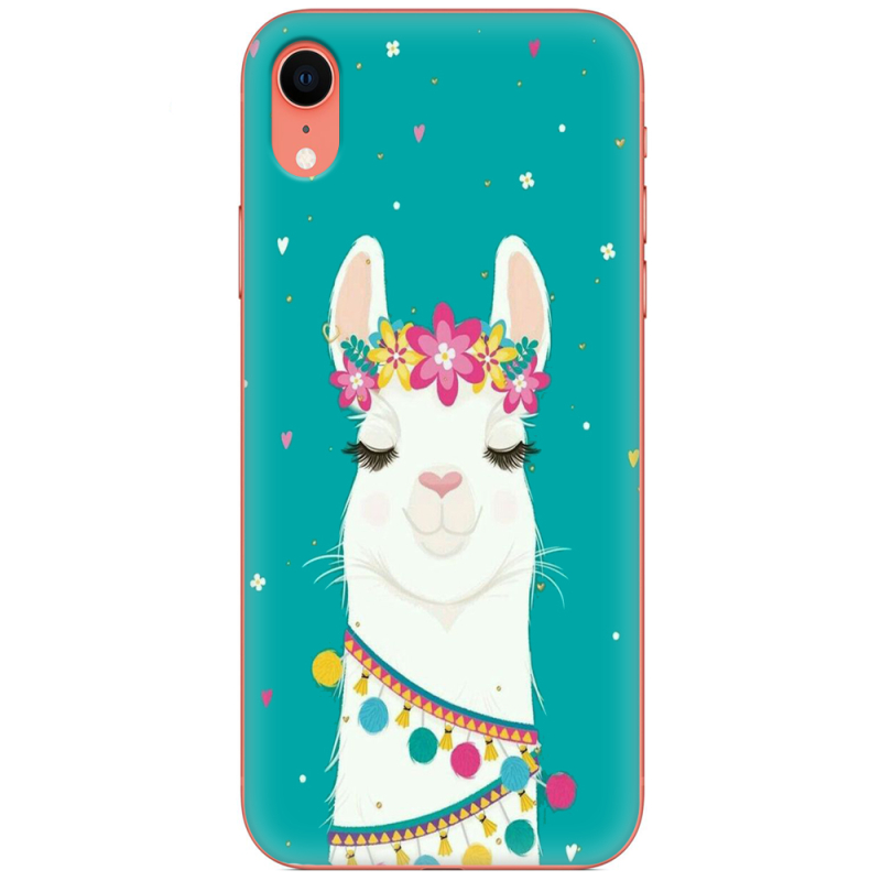 Чехол Uprint Apple iPhone XR Cold Llama