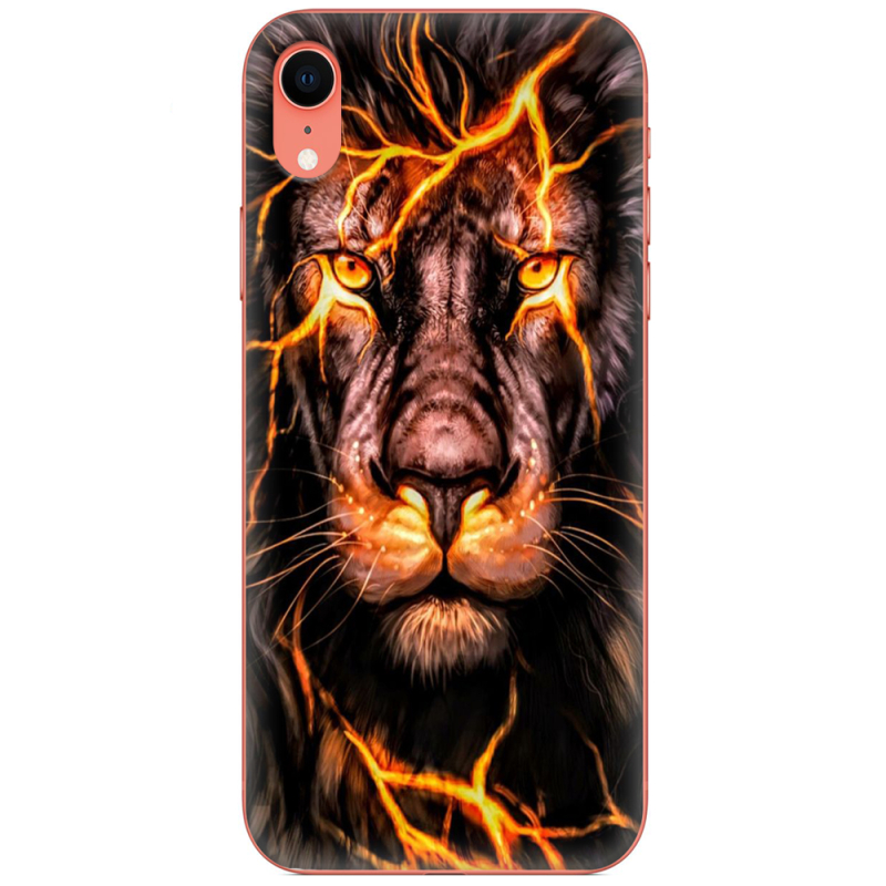 Чехол Uprint Apple iPhone XR Fire Lion