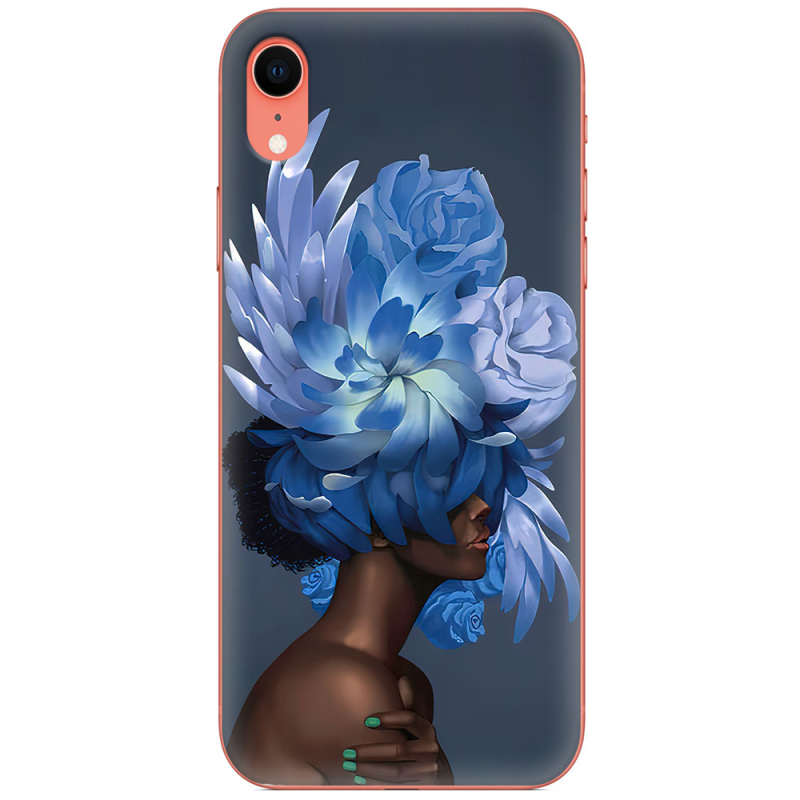 Чехол Uprint Apple iPhone XR Exquisite Blue Flowers