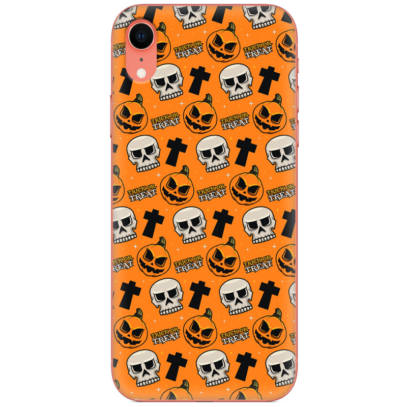 Чехол Uprint Apple iPhone XR Halloween Trick or Treat