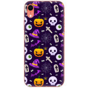 Чехол Uprint Apple iPhone XR Halloween Purple Mood