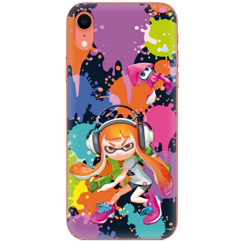 Чехол Uprint Apple iPhone XR Splatoon Inklings