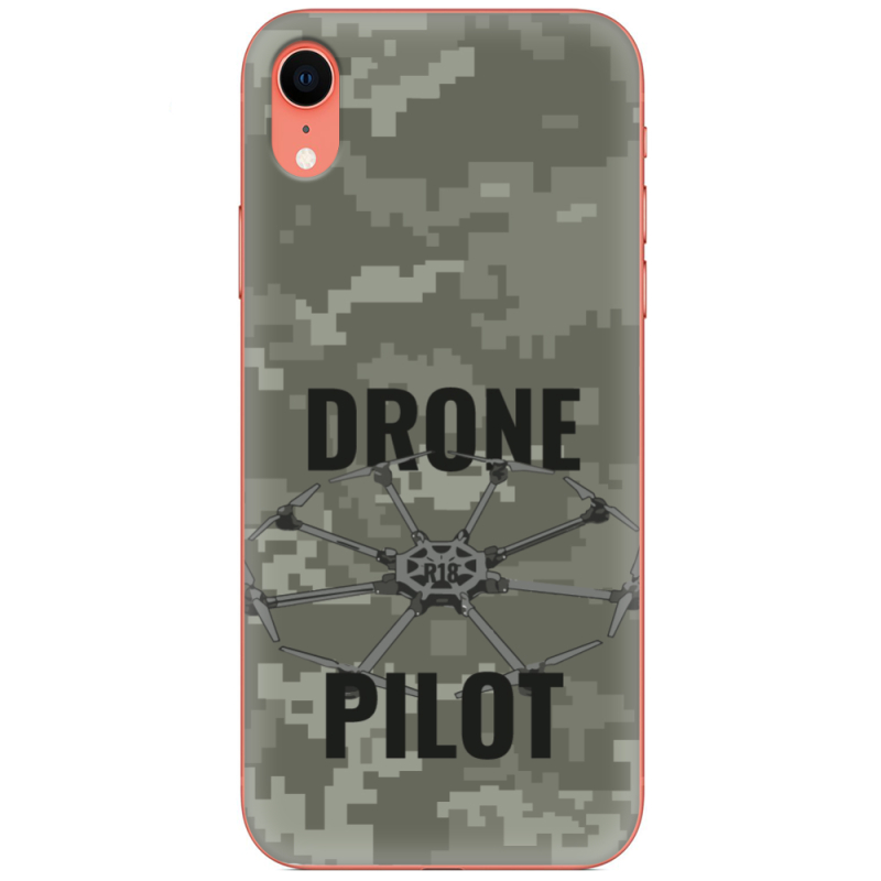 Чехол Uprint Apple iPhone XR Drone Pilot