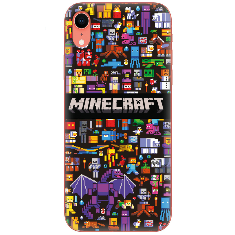 Чехол Uprint Apple iPhone XR Minecraft Mobbery