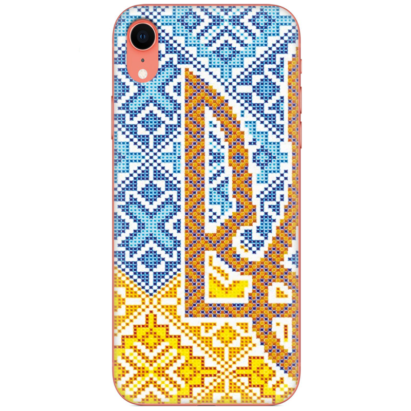 Чехол Uprint Apple iPhone XR Тризуб Вишивка