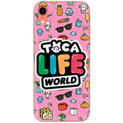 Чехол Uprint Apple iPhone XR Toca Boca Life World