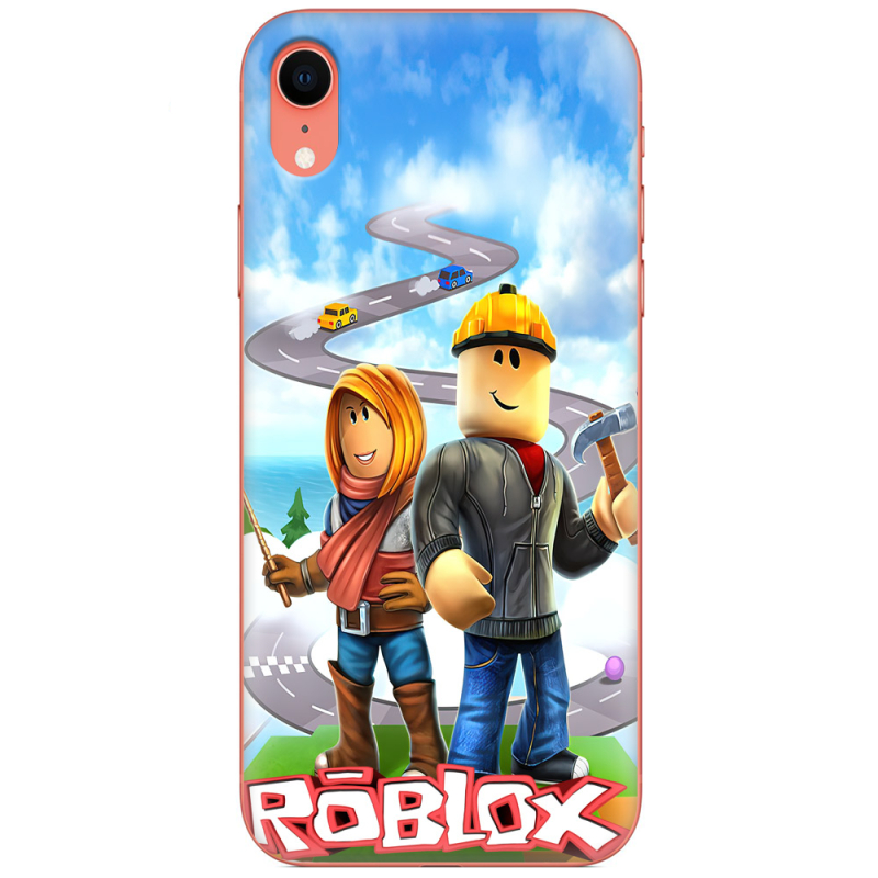 Чехол Uprint Apple iPhone XR Roblox Білдерман