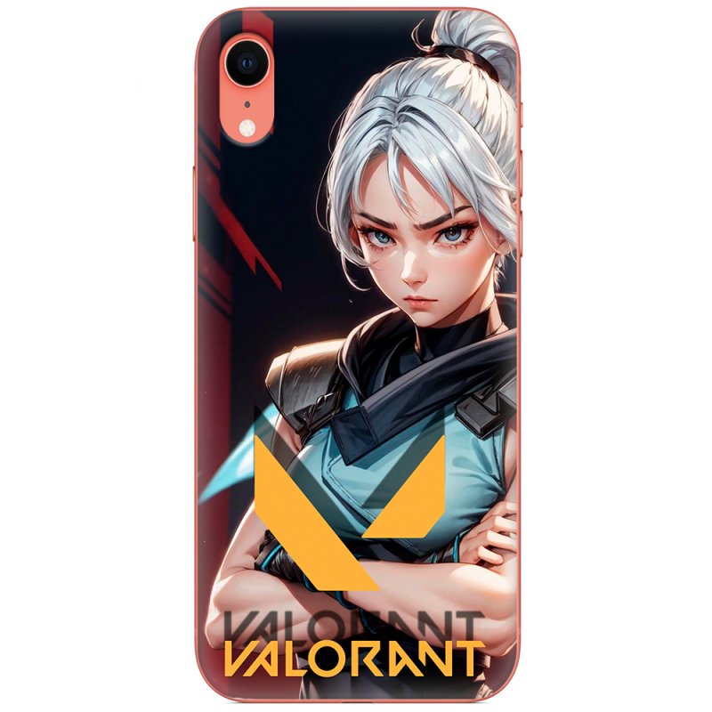 Чехол Uprint Apple iPhone XR Valorant Джет