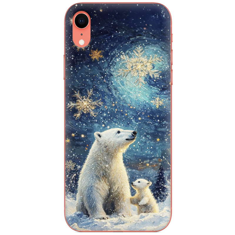 Чехол Uprint Apple iPhone XR Північні ведмеді