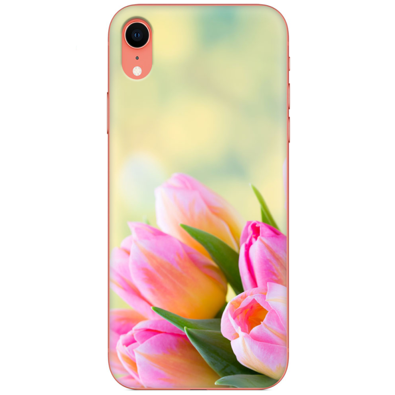 Чехол Uprint Apple iPhone XR Bouquet of Tulips