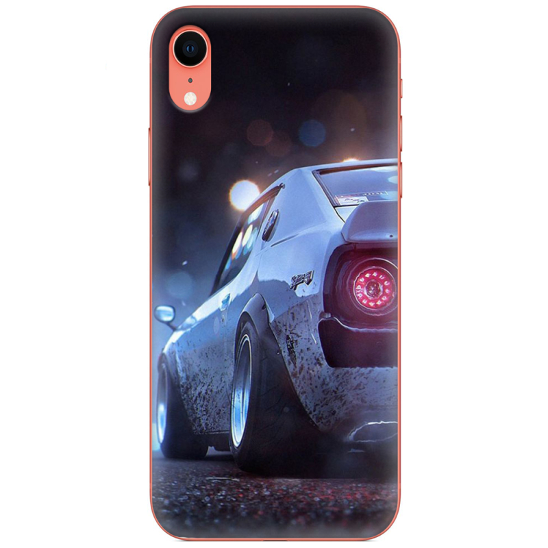Чехол Uprint Apple iPhone XR Silver Car