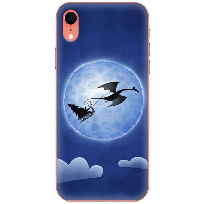 Чехол Uprint Apple iPhone XR Christmas Dragon