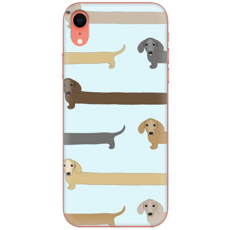 Чехол Uprint Apple iPhone XR Dachshund