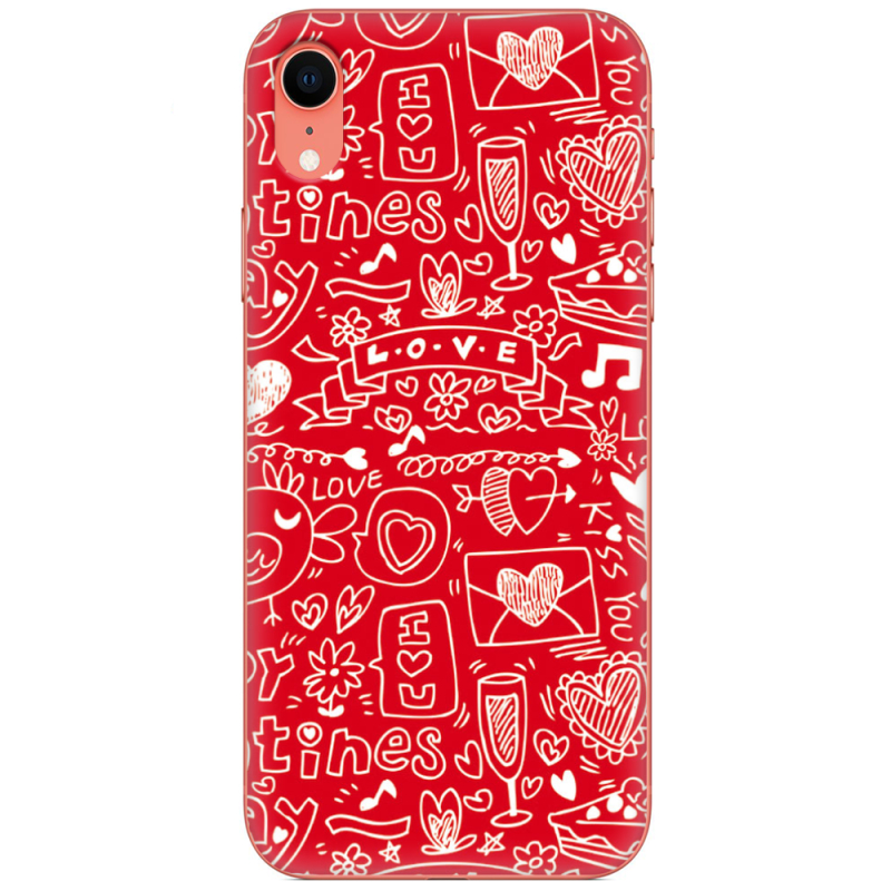 Чехол Uprint Apple iPhone XR Happy Valentines