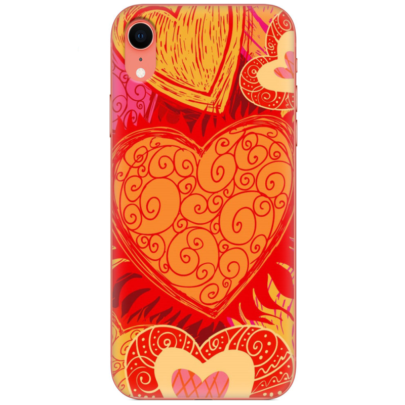 Чехол Uprint Apple iPhone XR Warm Hearts