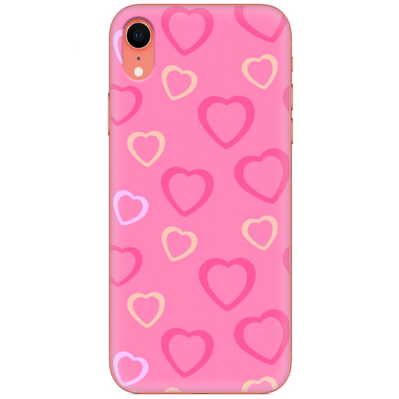 Чехол Uprint Apple iPhone XR Sugar Hearts