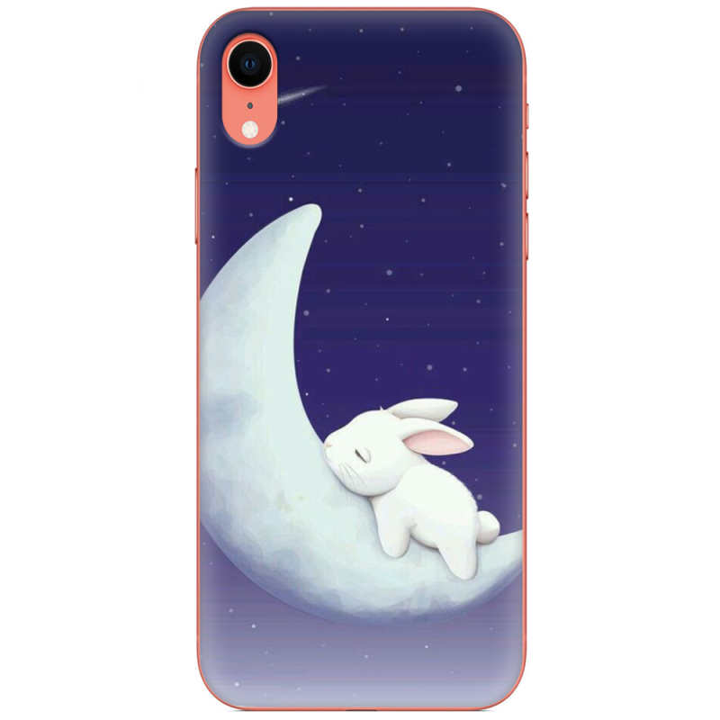 Чехол Uprint Apple iPhone XR Moon Bunny