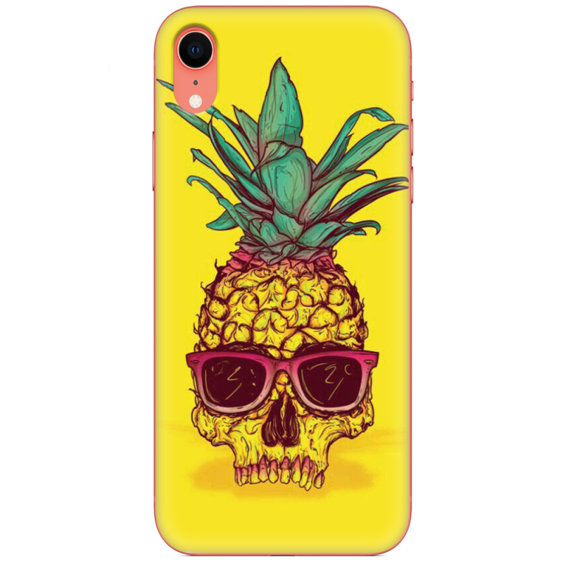 Чехол Uprint Apple iPhone XR Pineapple Skull